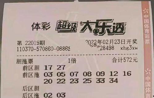 大乐透第十九期开奖信息,幸运号码出炉，大奖花落谁家？”