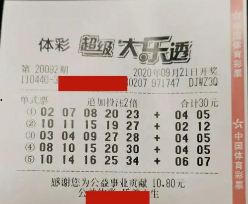 大乐透幸运奖,幸运儿喜提巨额奖金，揭秘中奖秘诀
