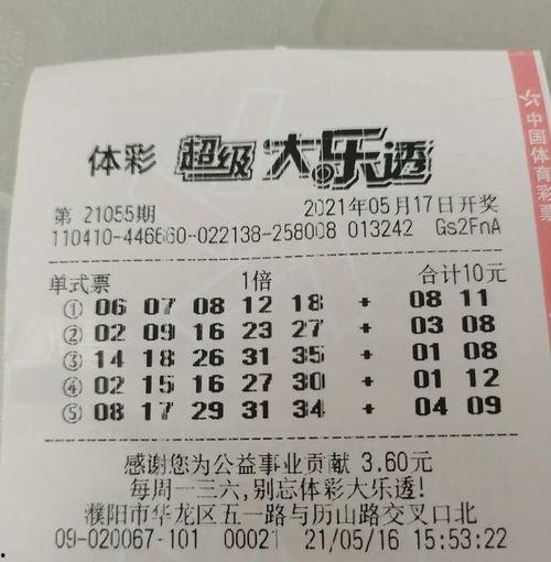 o8期大乐透开奖结果,惊喜连连，大奖花落谁家？